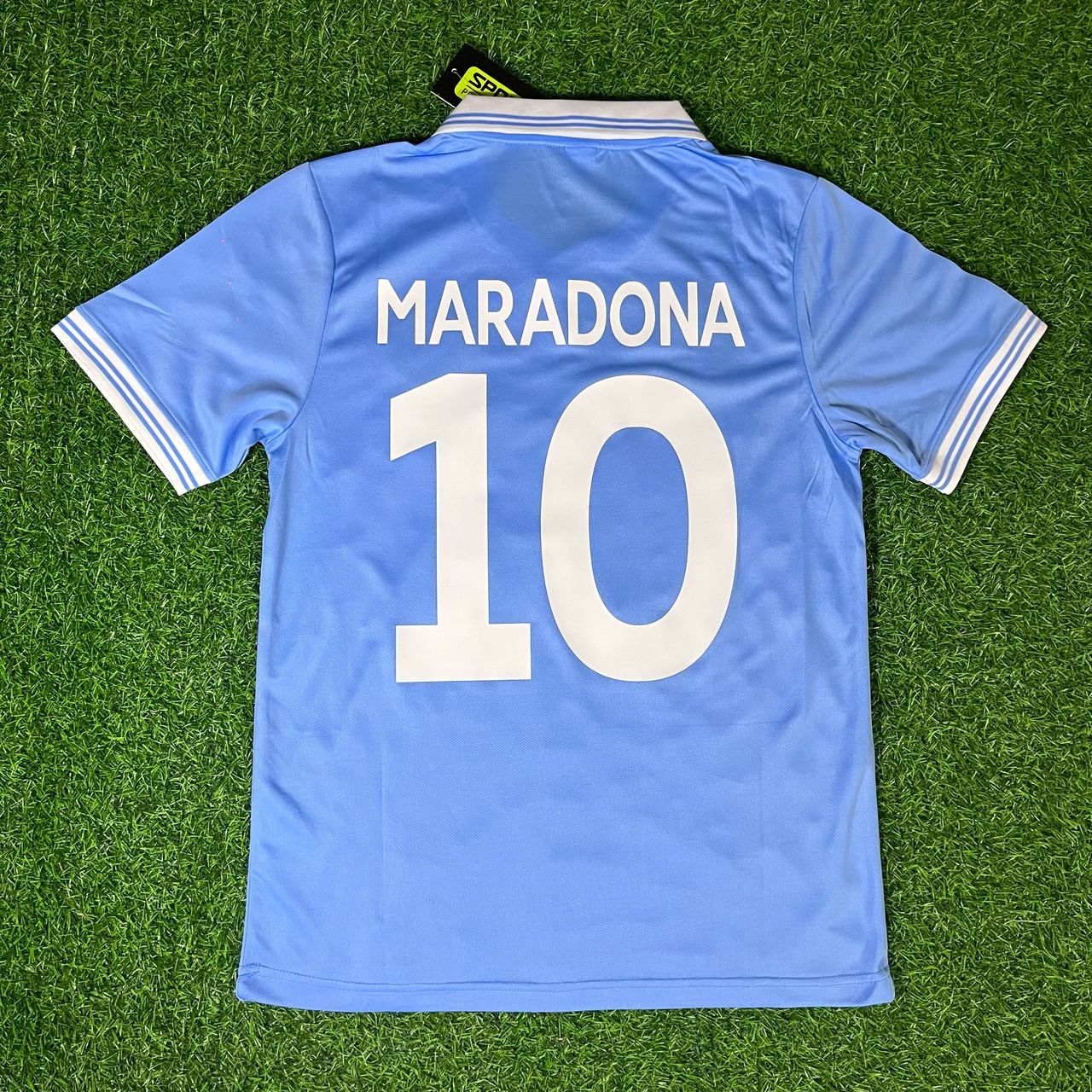 Diego Armando Maradona 10 - Napoli 1985 Retro Football Jersey Trikot Maillot Maglia