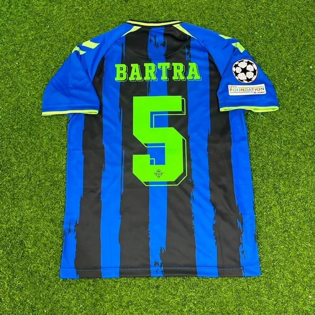 Real Betis 2027 Marc Bartra #5 Third Champions League Patch Football Jersey