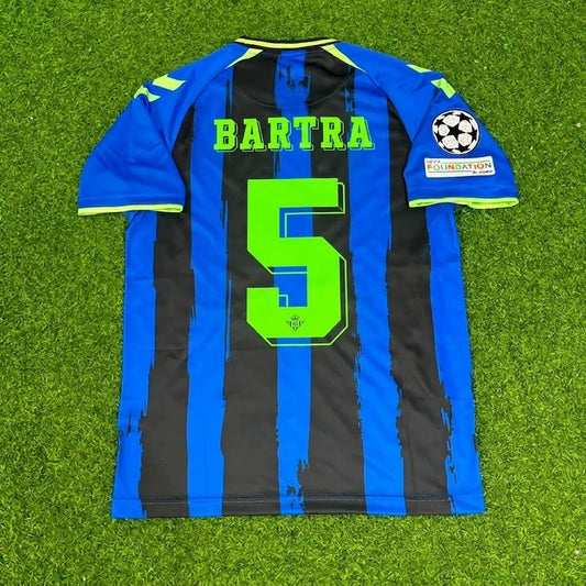 Real Betis 2027 Marc Bartra #5 Third Champions League Patch Football Jersey