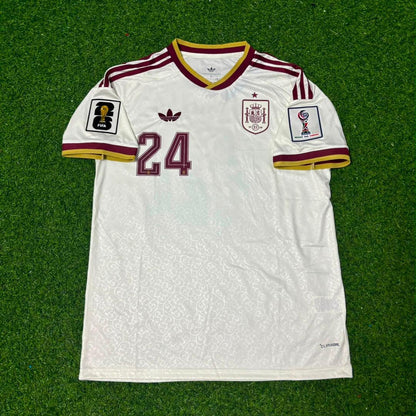 Spain World Cup 2026 Marc Cucurella #24 Away Football Jersey