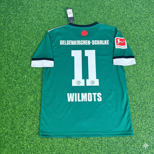 Marc Wilmots Schalke 04 Gelsenkirchen Special Edition Football Jersey Kit
