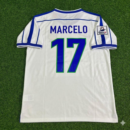 Brazil World Cup 1998 Marcelo #17 Retro Football Jersey