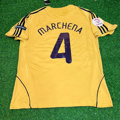 Spain EURO 2008 Carlos Marchena 4- Retro Football Jersey