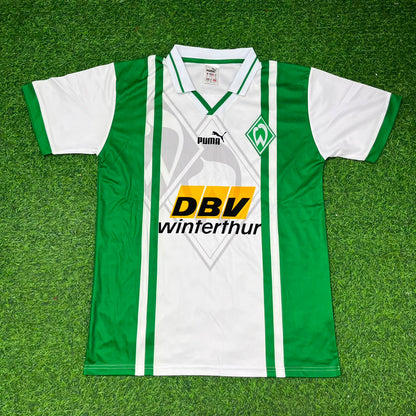 Marco Bode Werder Bremen 1996 1997 Retro Fußballtrikot Kit Jersey