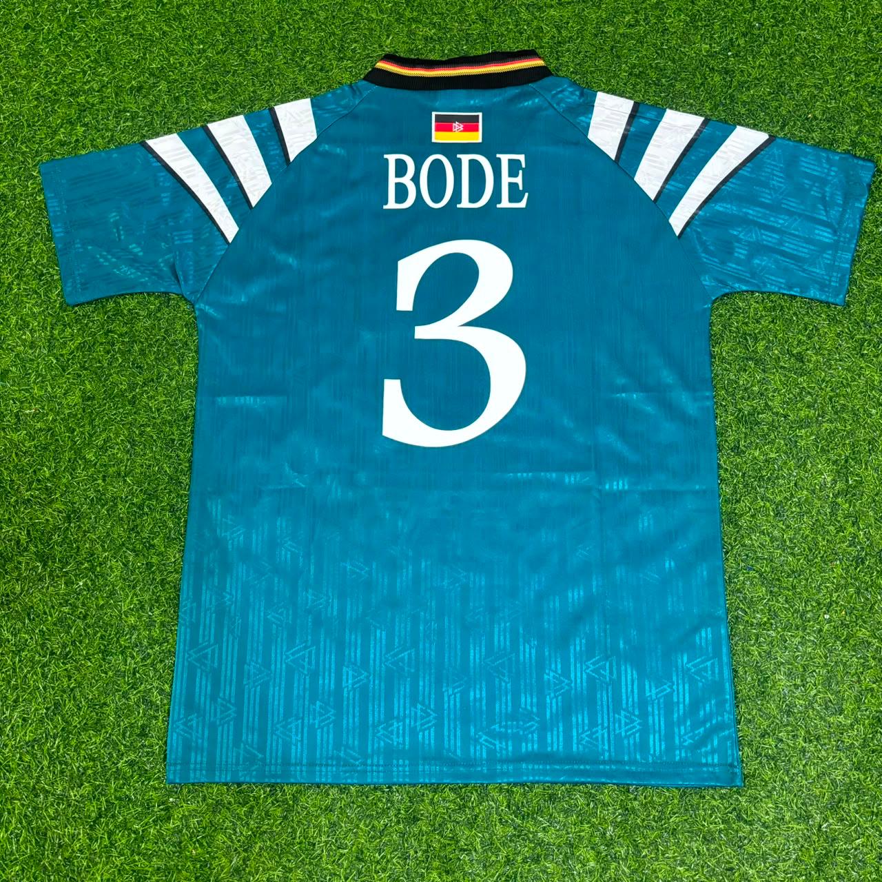 Germany EURO 1996 Marco Bode Deutschland Retro Football Jersey