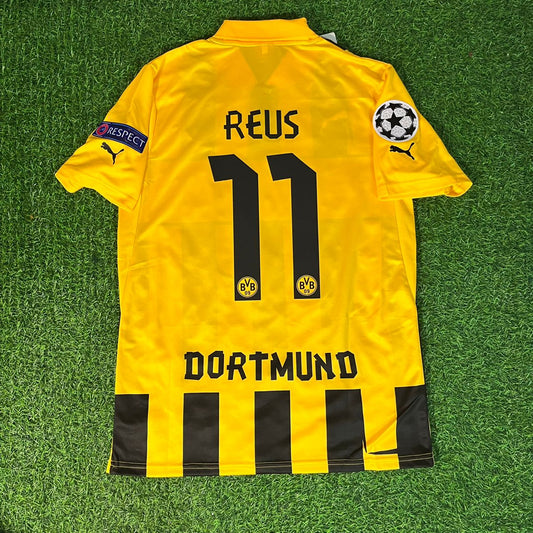 Marco Reus 11 - Dortmund 2012/13 Champions League Retro Football Jersey Kit