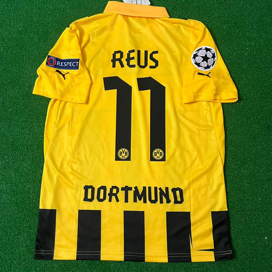 Marco Reus 11 - Dortmund 2012/13 Champions League Retro Football Jersey Kit