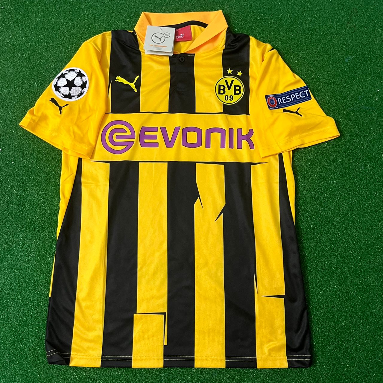 Marco Reus 11 - Dortmund 2012/13 Champions League Retro Football Jersey Kit