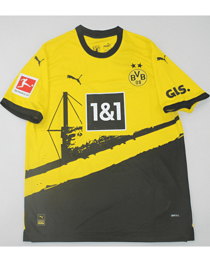 Marco Reus 11 - Dortmund 23/24 Bundesliga Retro Football Jersey Kit