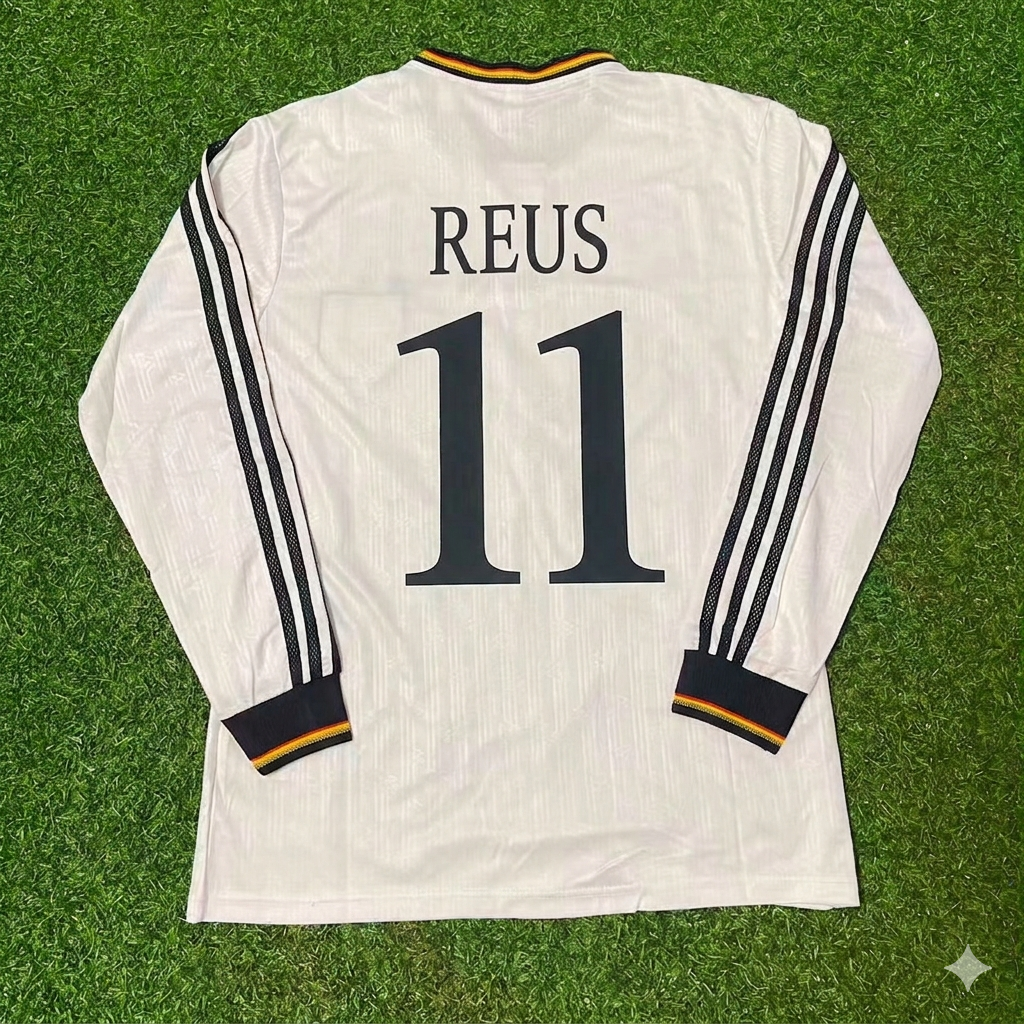 Marco Reus #11 Germany Long Sleeve Retro Football Jersey Collection