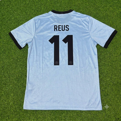 Marco Reus Germany 125th Year Special Clear Blue Retro Football Jersey Kit