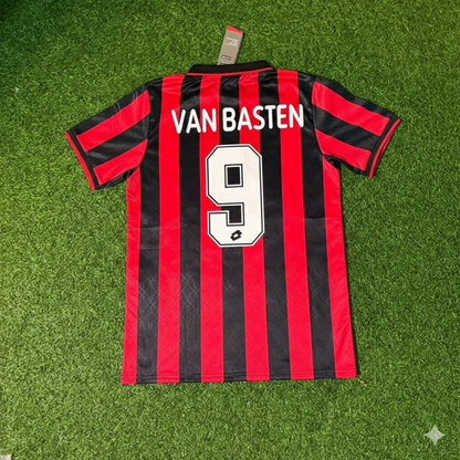 Marco Van Basten AC Milan 1994/1995 Retro Football Jersey Kit