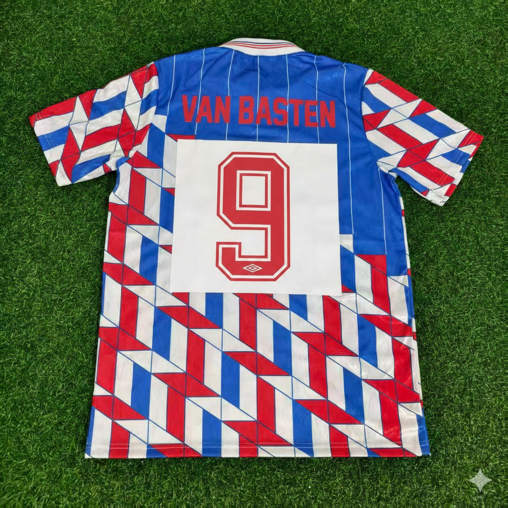 Marco van Basten Ajax Retro Legend Football Jersey Collection