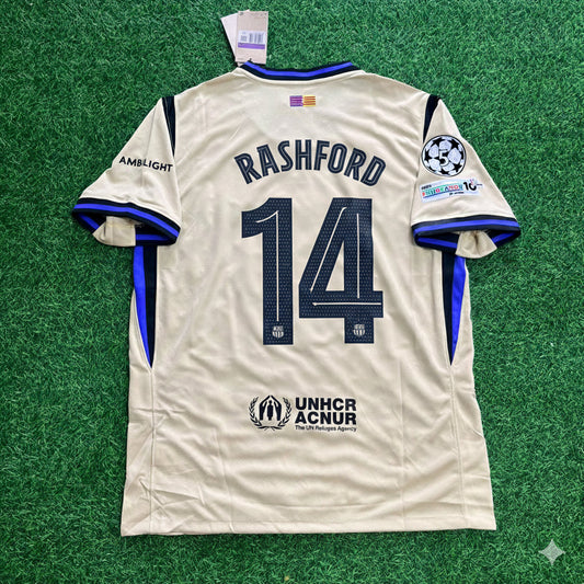 Marcus Rashford Barcelona 2025/2026 Season Football Jersey Kit