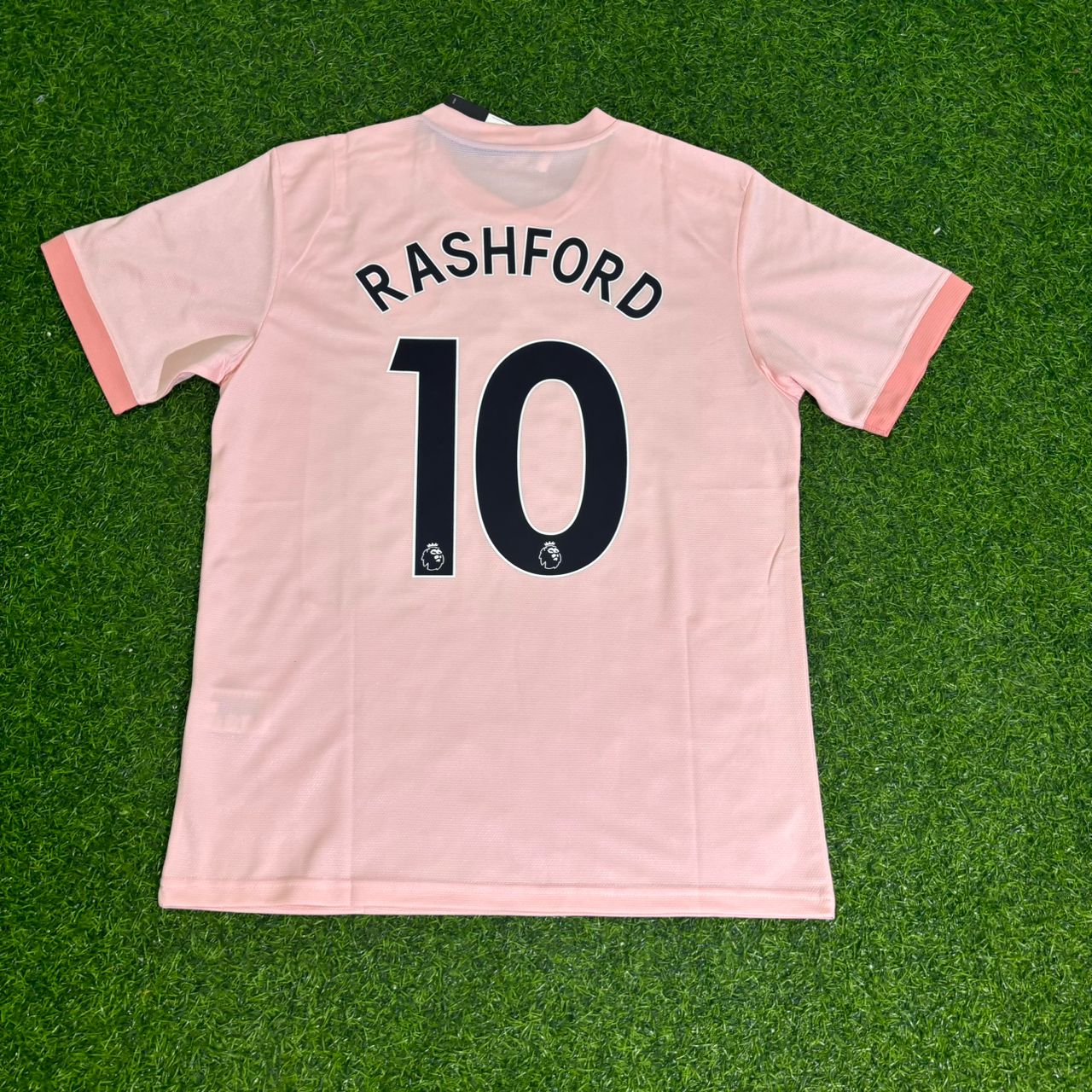 Marcus Rashford Manchester United 2018/19 Pink Retro Football Jersey Collection