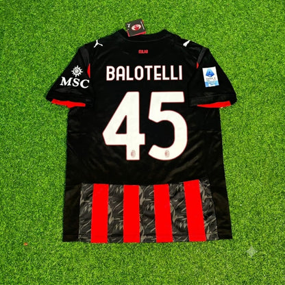 Mario Balotelli AC Milan Football Retro Legend Football Jersey