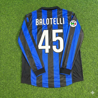 Mario Balotelli - Inter Retro Football Jersey