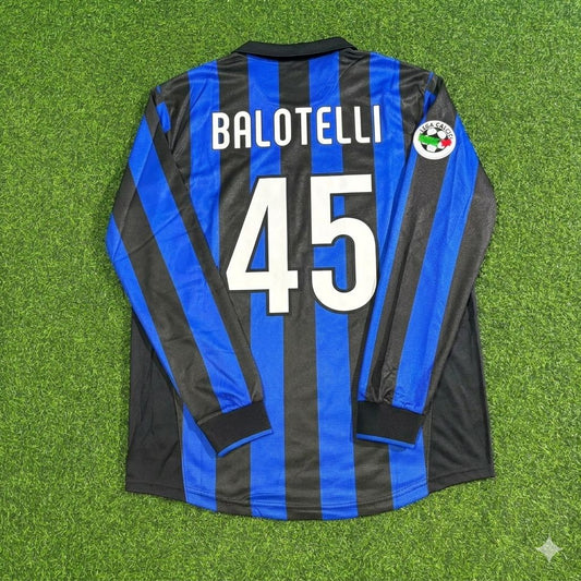 Mario Balotelli - Inter Retro Football Jersey