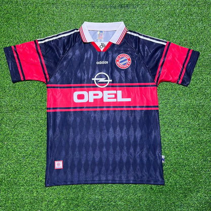 Mario Basler 14 Bayern Munich Retro 1997/99 Football Jersey