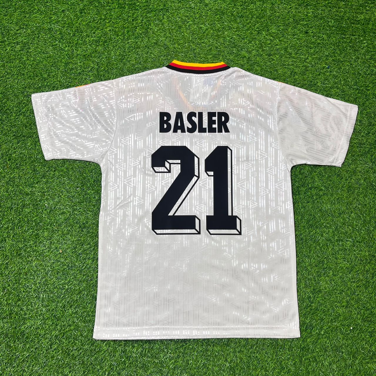 Mario Basler Deutschland 1994 World Cup Retro Football Jersey Kit