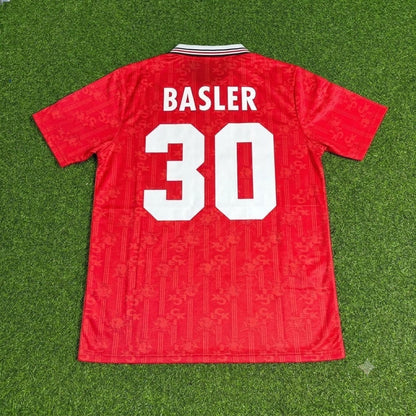 Mario Basler FC Kaiserslautern Commemorative Retro Fußballtrikot Jersey