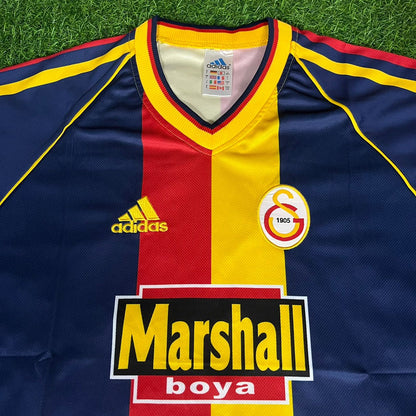 Gheorge Hagi #10 Galatasaray 2000 UEFA Retro Football Jersey Kit Forma