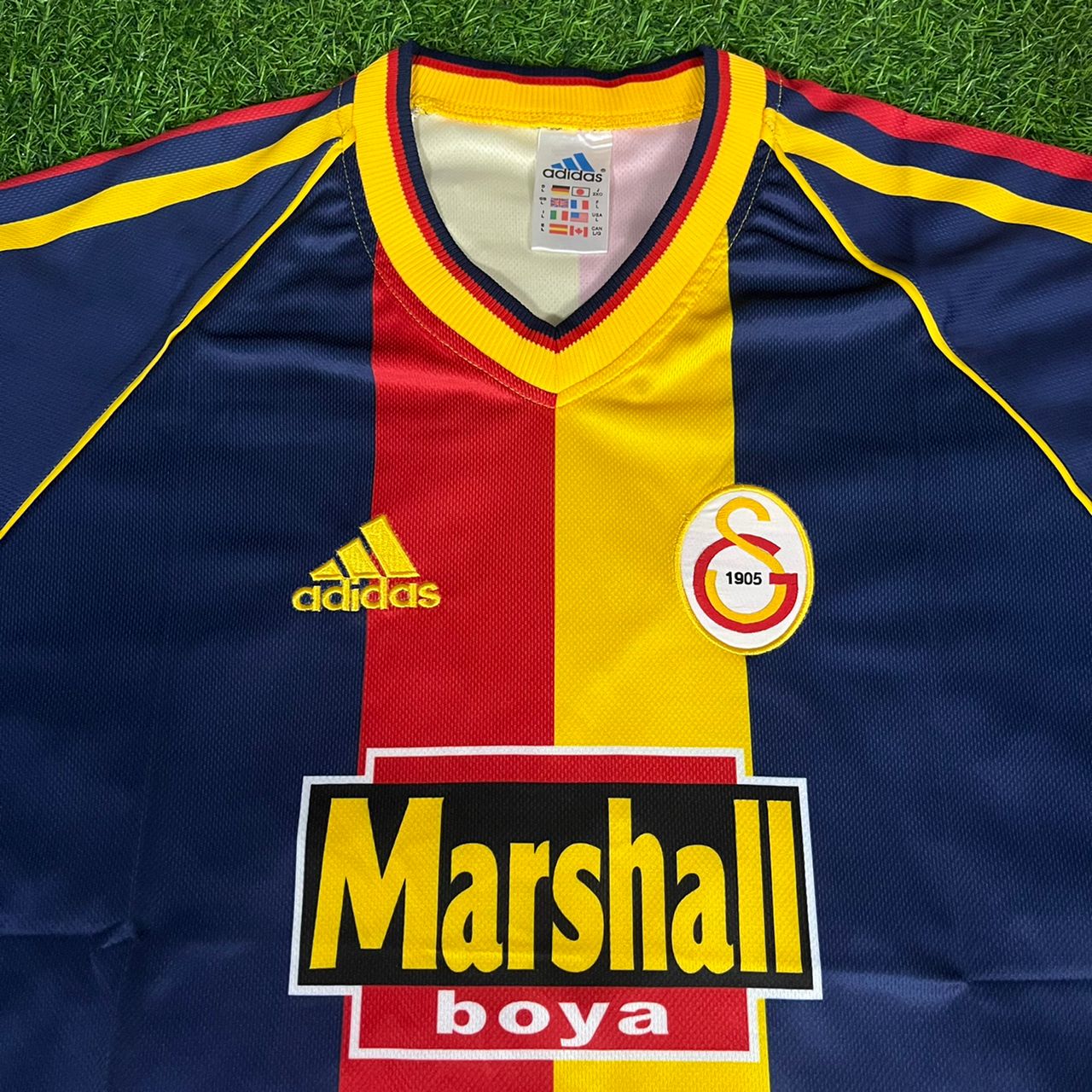 Victor Osimhen 45 Galatasaray 2000 UEFA Retro Football Jersey Kit Forma