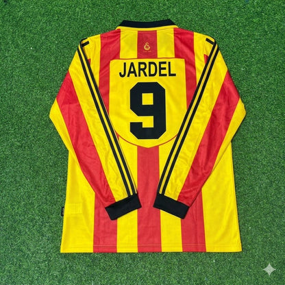 Mario Jardel Galatasaray 1999-2000 Long Sleeve Retro Football Jersey Kit
