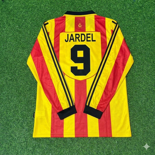 Mario Jardel Galatasaray 1999-2000 Long Sleeve Retro Football Jersey Kit
