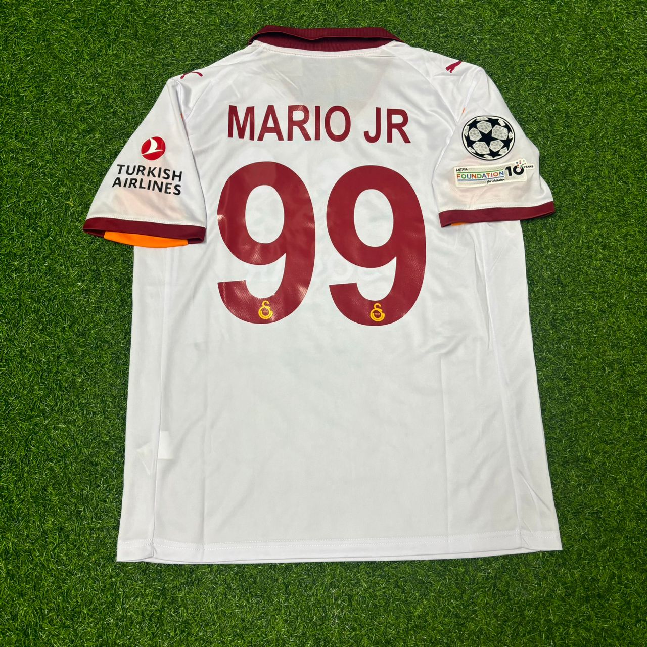 Mario Lemina #99 Galatasaray 2025-2026 Away Champions League Football Jersey