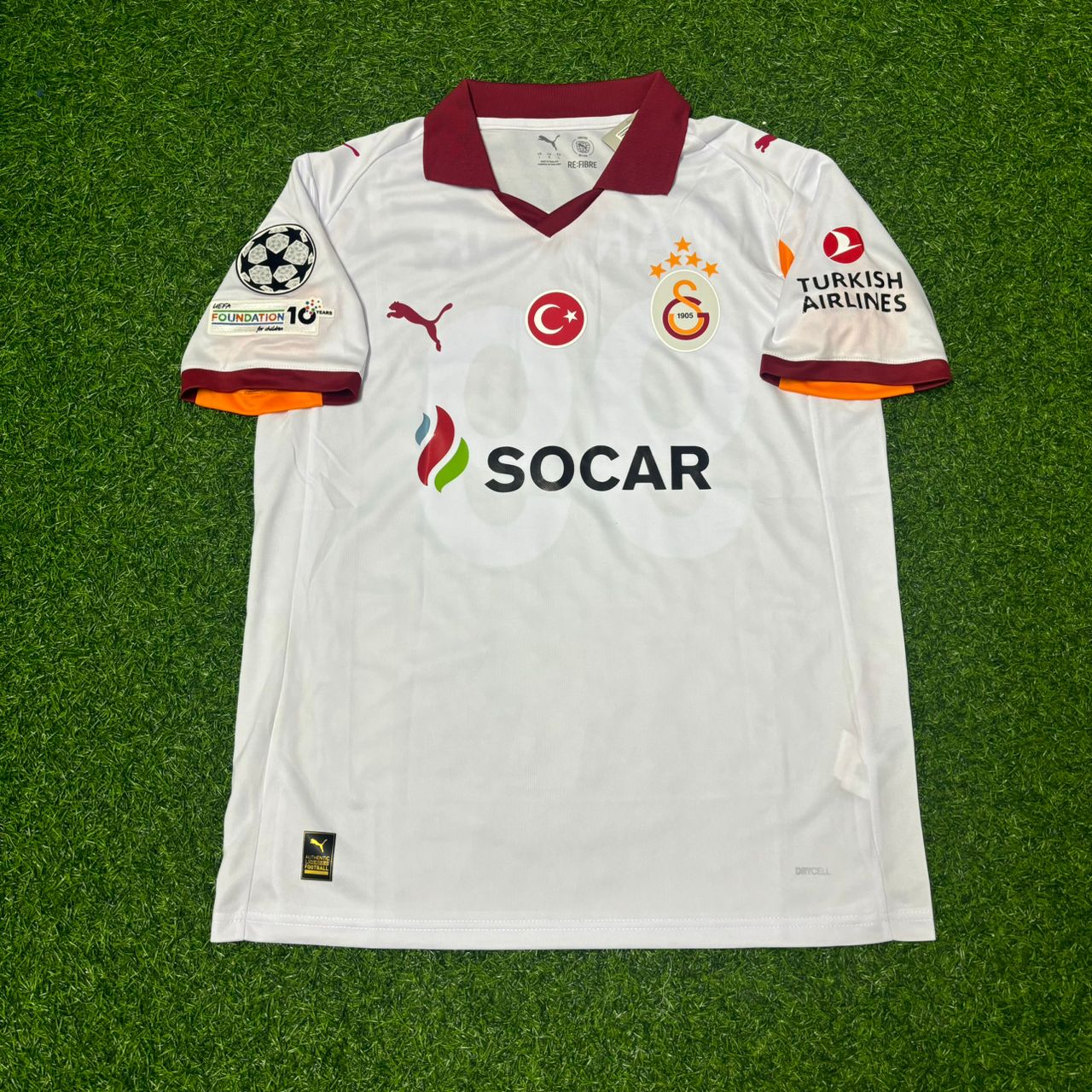 Baris Alper Yilmaz #53 Galatasaray 2025-2026 Away Champions League Football Jersey