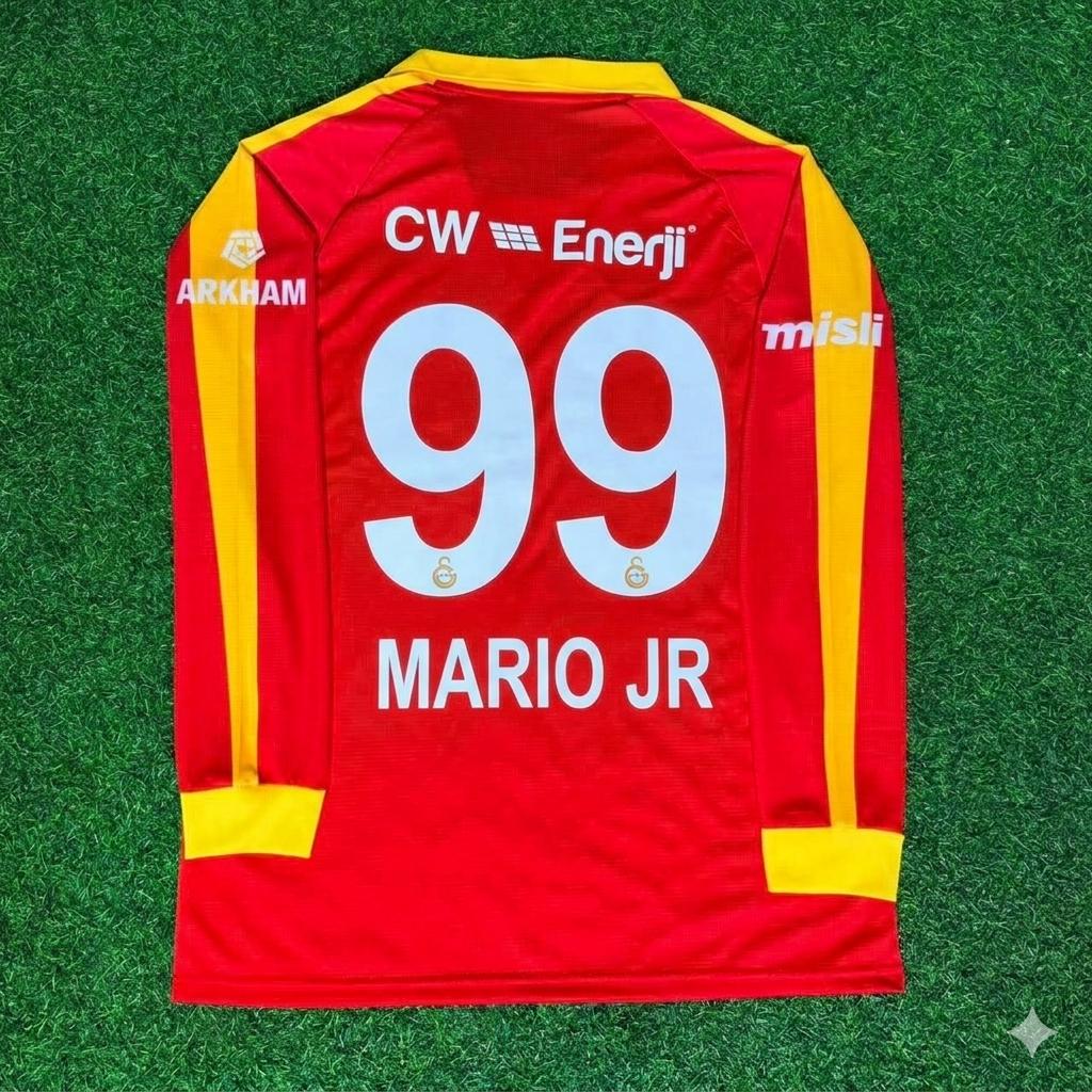 Mario Lemina Galatasaray Legendary Retro Vintage Long Sleeve Football Jersey Kit