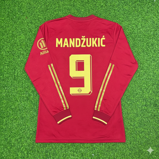 Mario Mandžukić 9- Bayern München 125 Jahre Spezial-Edition Fußballtrikot Paradise Edition