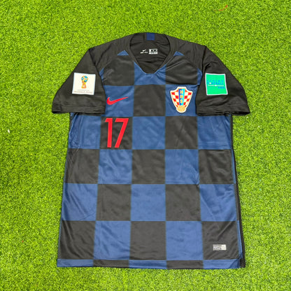 Mario Mandzukic Croatia World Cup 2018 Final Football Jersey