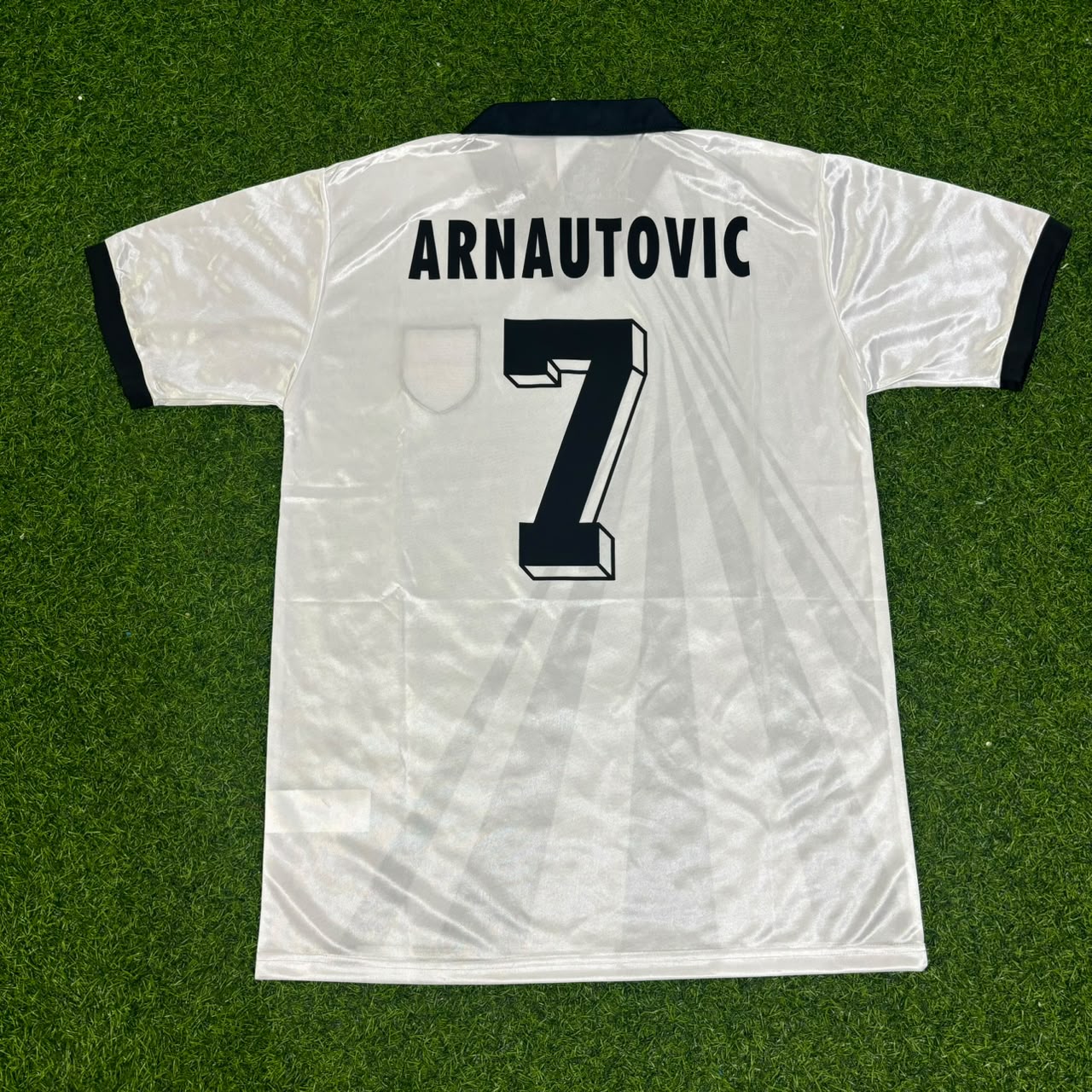 Marko Arnautovic Austria White Retro Football Jersey Kit