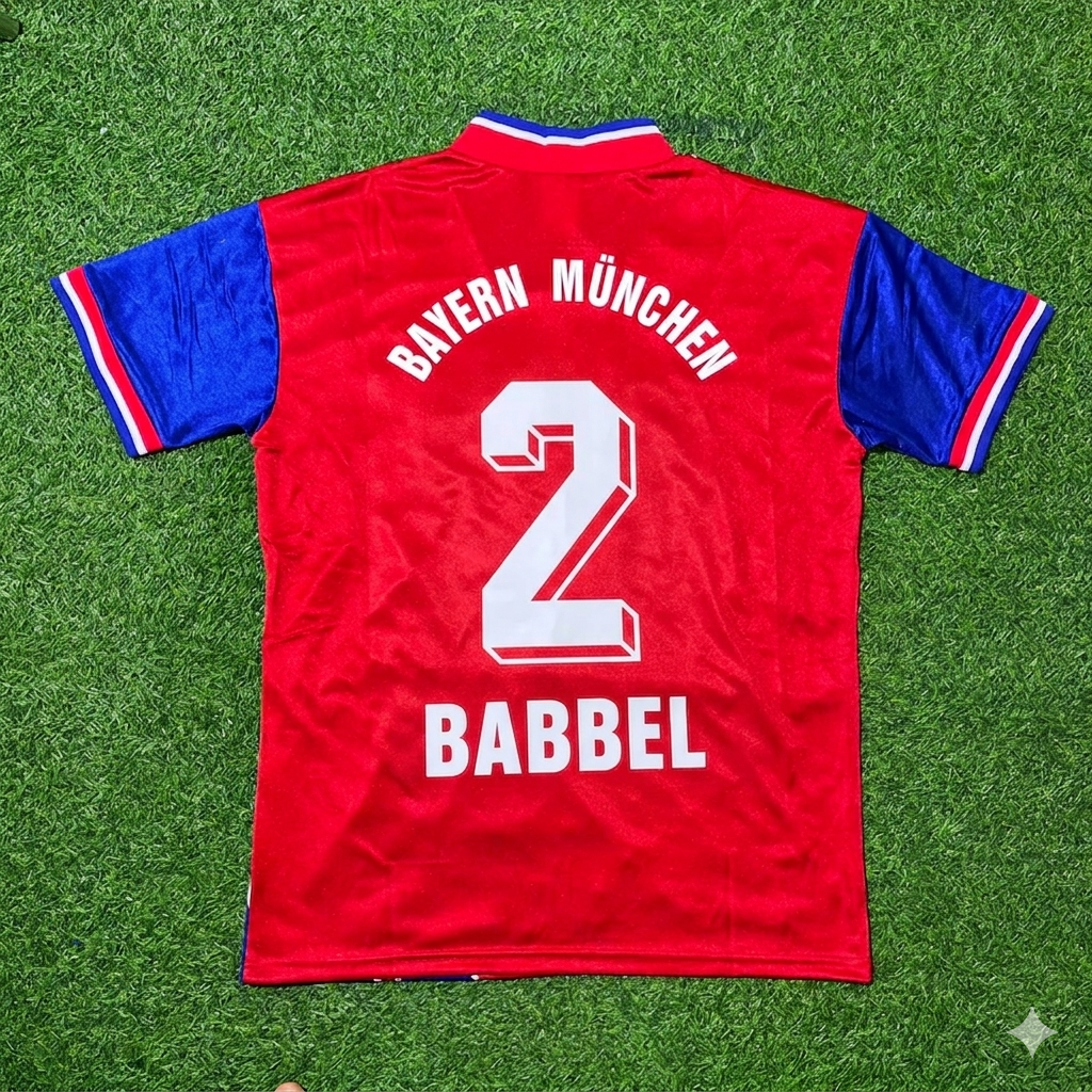 Markus Babbel Bayern München 1993 1995 Retro Fußballtrikot Kit Jersey