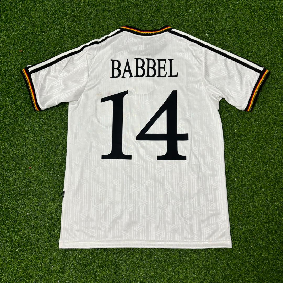 Markus Babbel Deutschland EM 1996 Finale Heim Retro Fußballtrikot Set Jersey