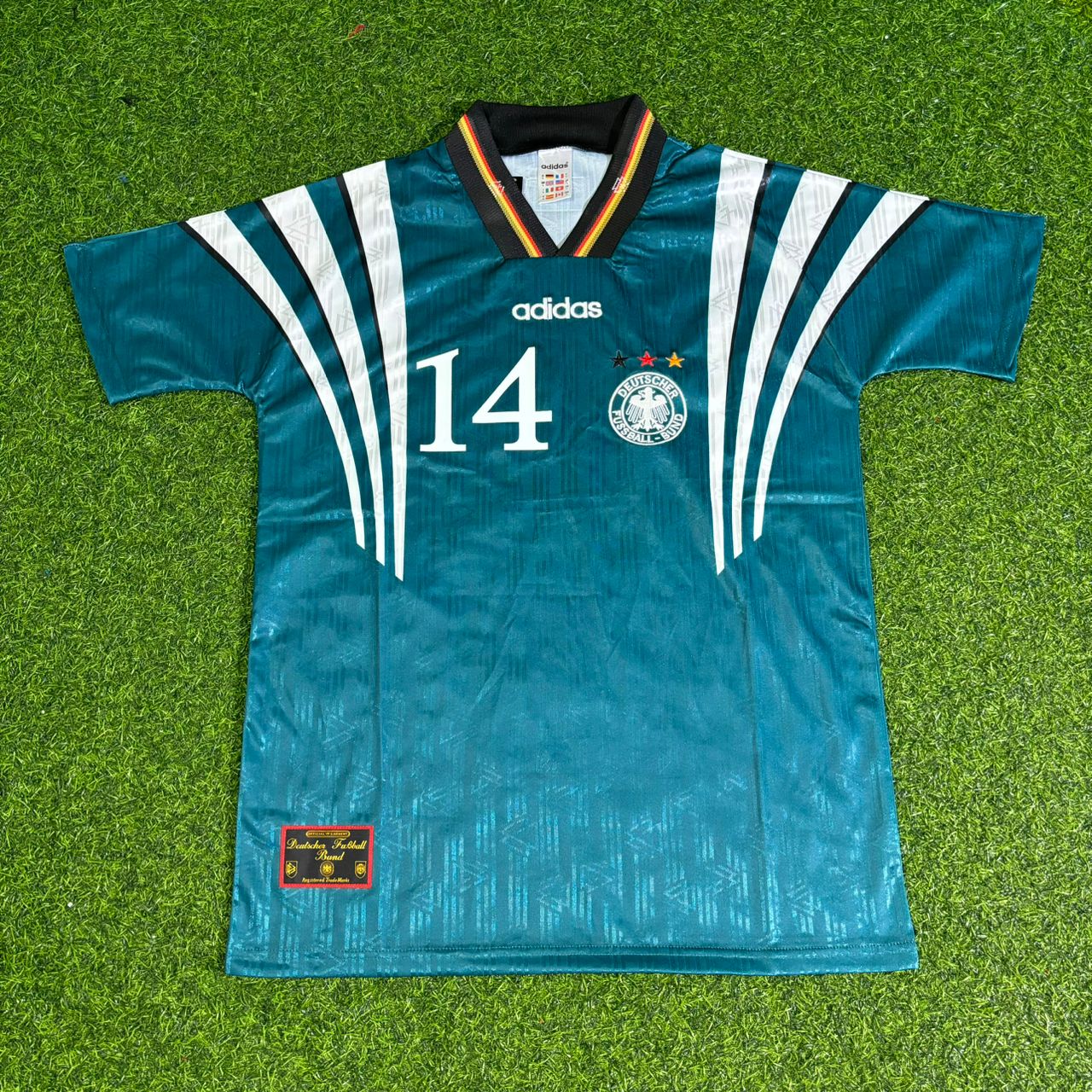 Germany EURO 1996 Markus Babbel Deutschland Retro Football Jersey