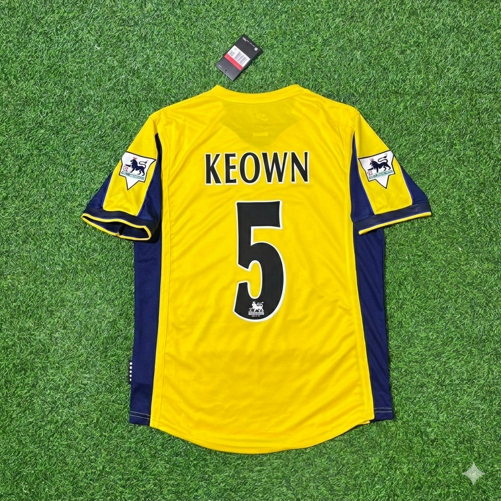 Martin Keown - Arsenal 2000 Retro Football Jersey