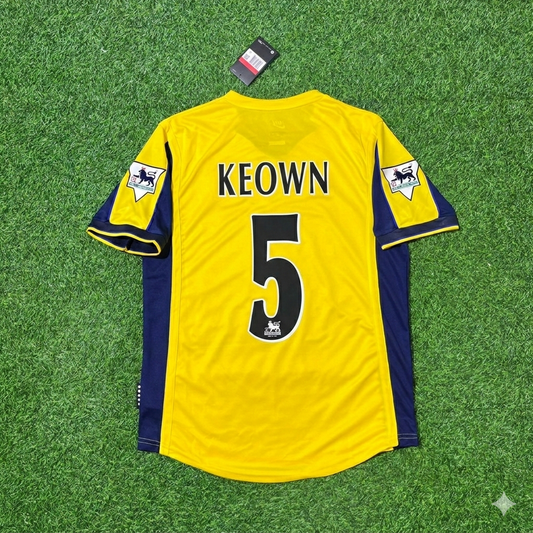 Martin Keown - Arsenal 2000 Retro Football Jersey