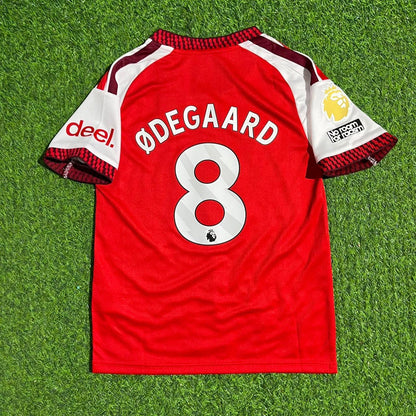 Arsenal Martin Odegaard Home 2027 Kids Football Jersey