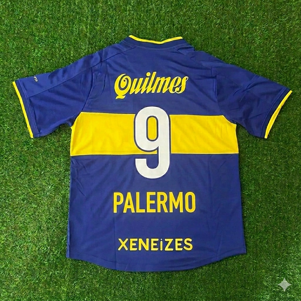 Martín Palermo Boca Juniors Retro Football Jersey