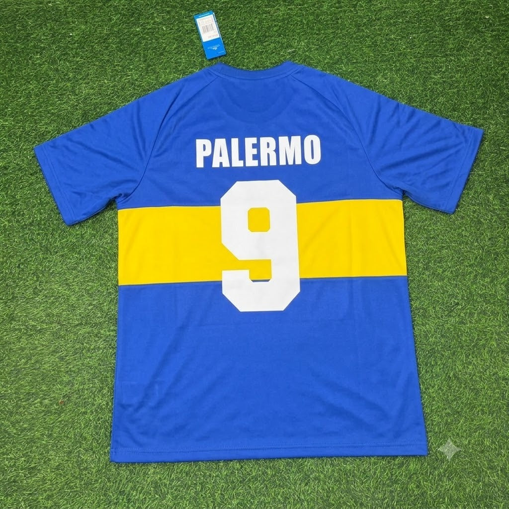 Martin Palermo Boca Juniors Retro Football Commemorative Football Jersey