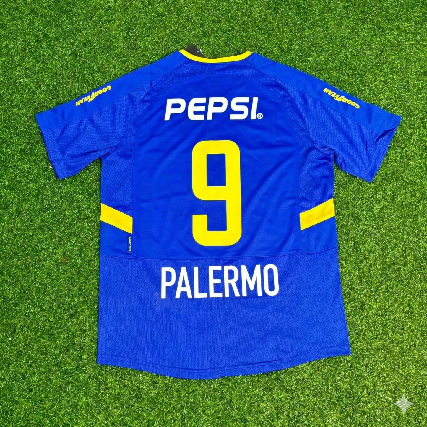 Martin Palermo Boca Juniors 2003 2004 Retro Football Jersey