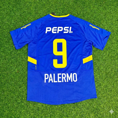 Martin Palermo Boca Juniors 2003 2004 Retro Football Jersey