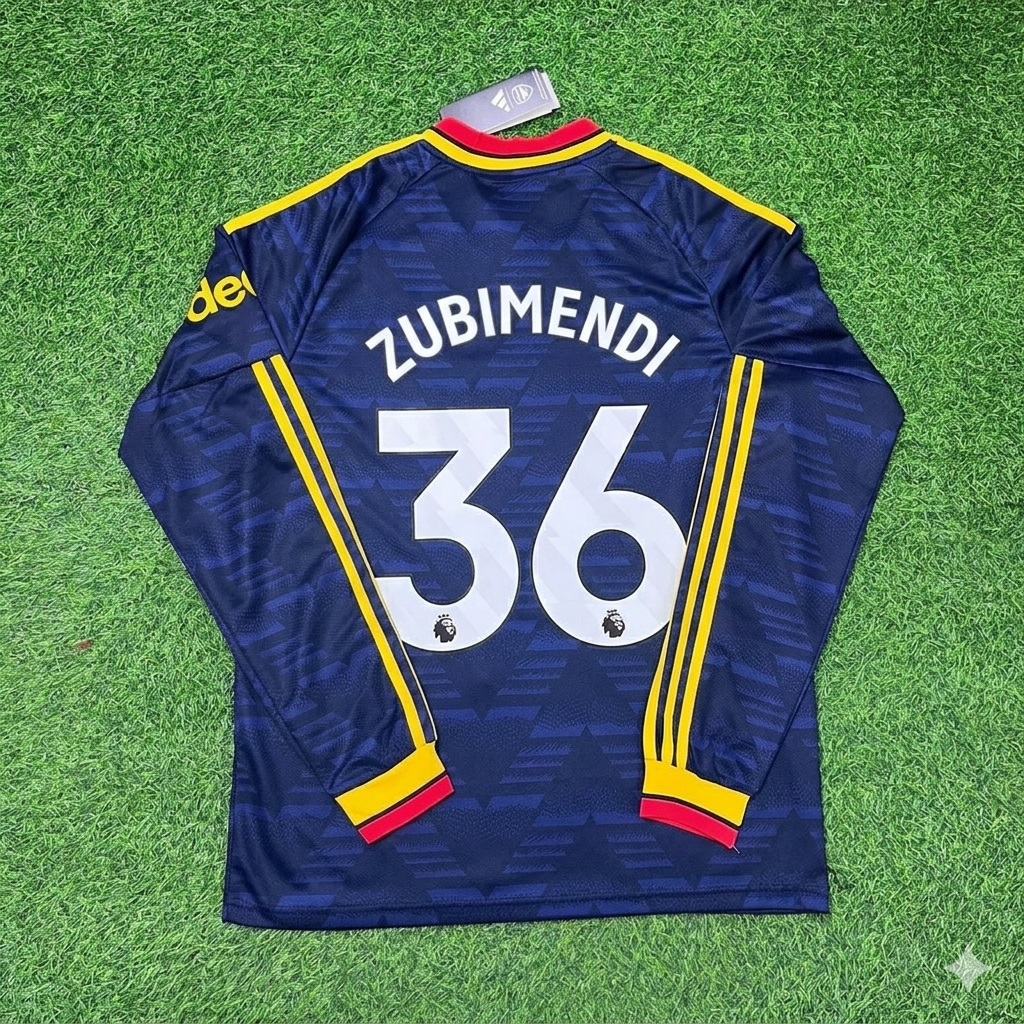 Martin Zubimendi #36 Arsenal Special Edition Long Sleeve Football Jersey Kit