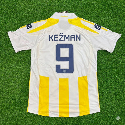 Mateja Kežman Fenerbahçe 2007-2008 Retro Football Jersey