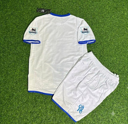 Chelsea Away 2004/05 Retro Kids White Football Jersey Kit