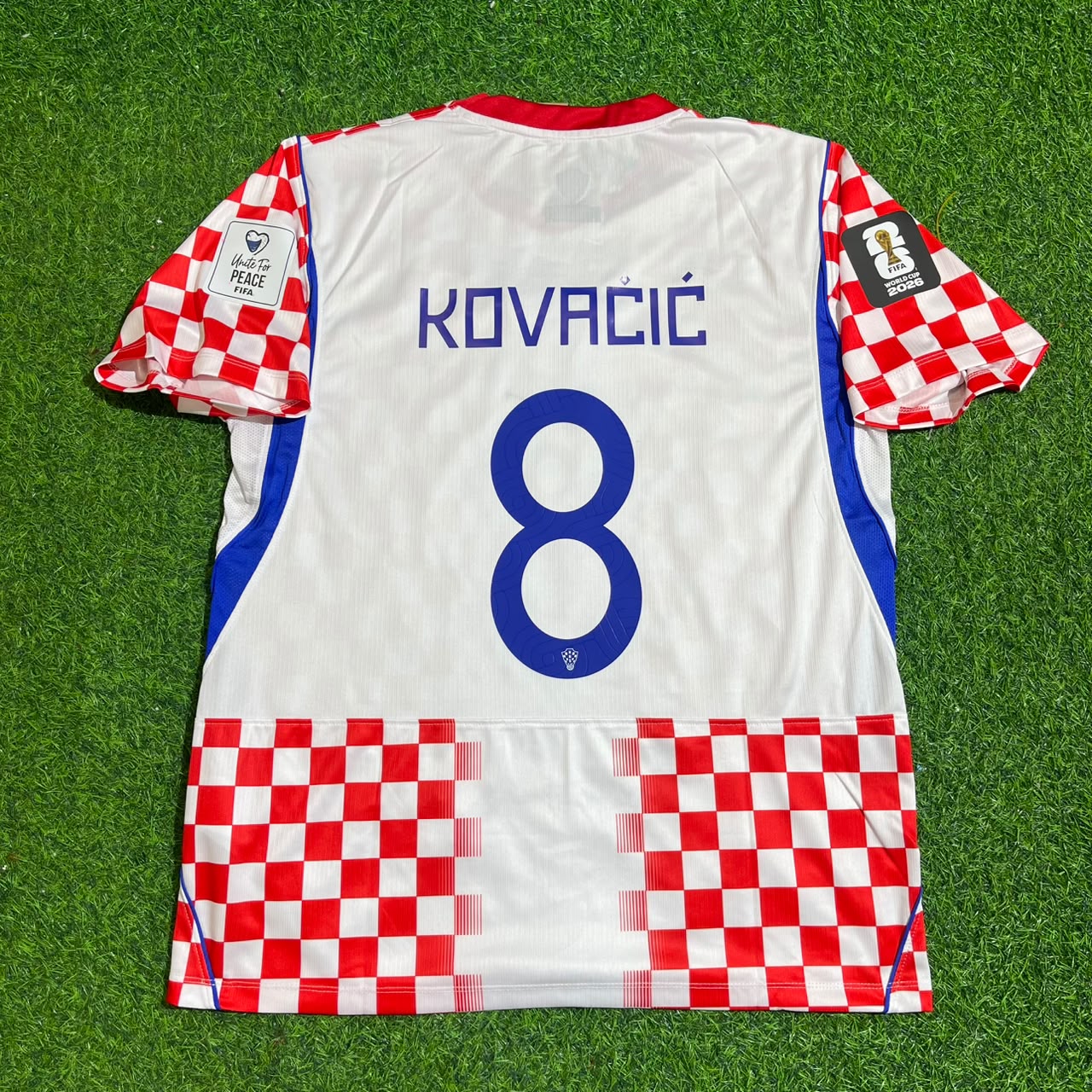 Mateo Kovacic Croatia 2026 World Cup Home Football Jersey Paradise Edition