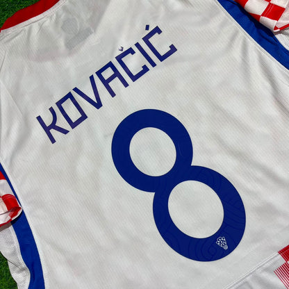 Mateo Kovacic Croatia 2026 World Cup Home Football Jersey Paradise Edition
